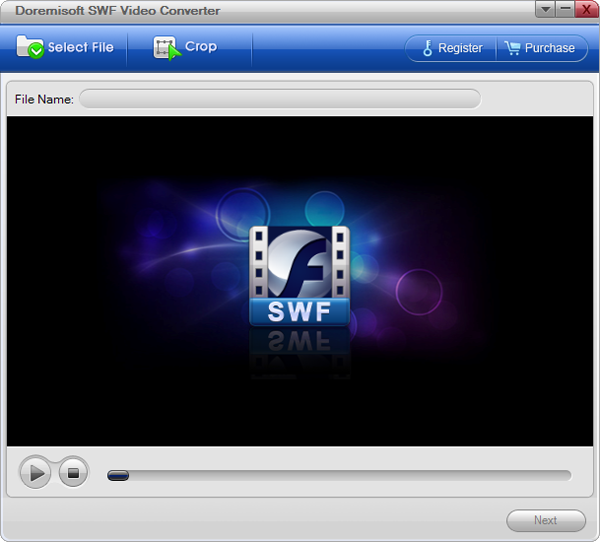 how to use free swf to video converter