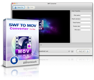 Doremisoft SWF to MOV Converter for Mac